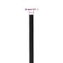 Voir la diapositive 6 : VIDAXL Corde de bateau Noir complet 10 mm 500 m polypropylene