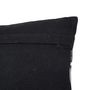 Voir la diapositive 4 : ATMOSPHERA Coussin Déco Jacquard Chenillé  Kubus  30x50cm Noir & Blanc