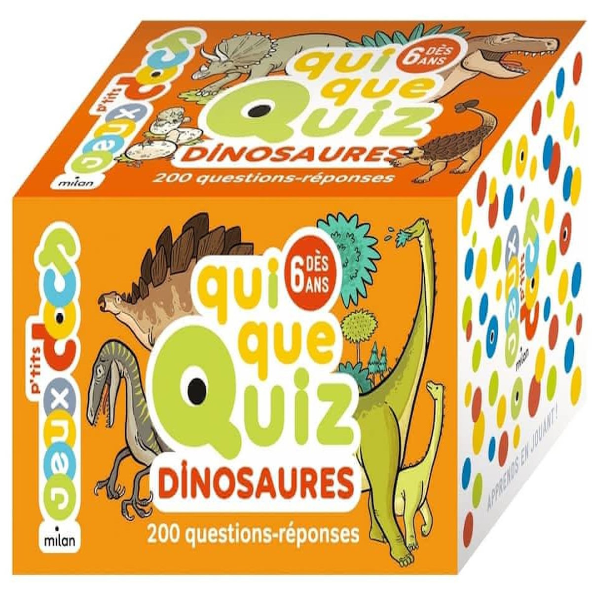 QUIQUEQUIZ DINOSAURES. 200 QUESTIONS-REPONSES, Hédelin Pascale