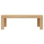 Voir la diapositive 4 : VIDAXL Table basse chêne sonoma 102x50x36 cm bois d ingénierie