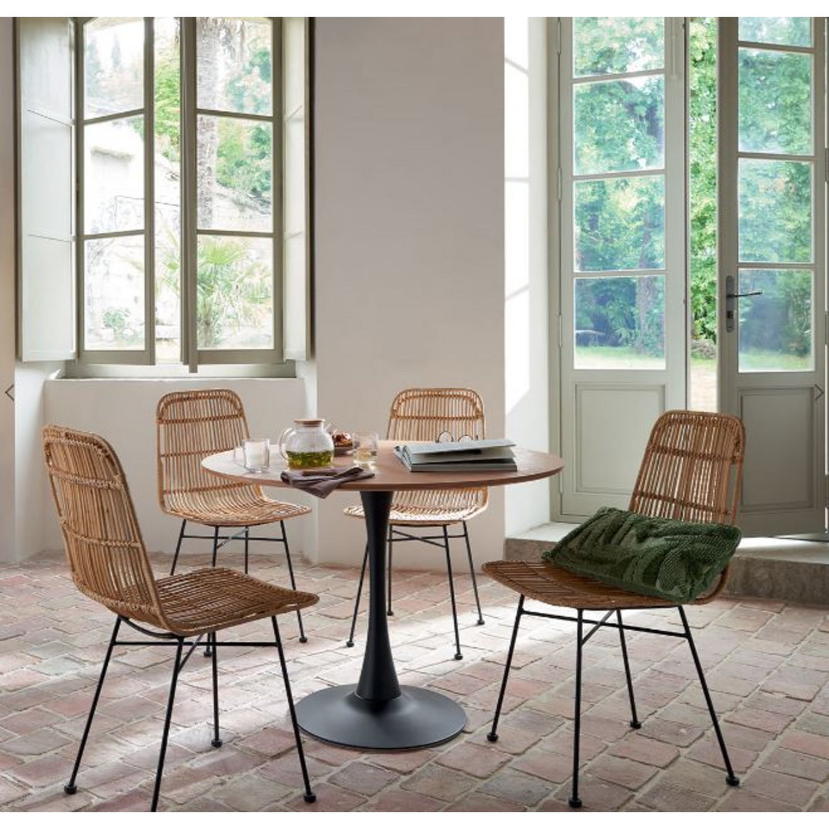 Chaise en rotin naturel LIU