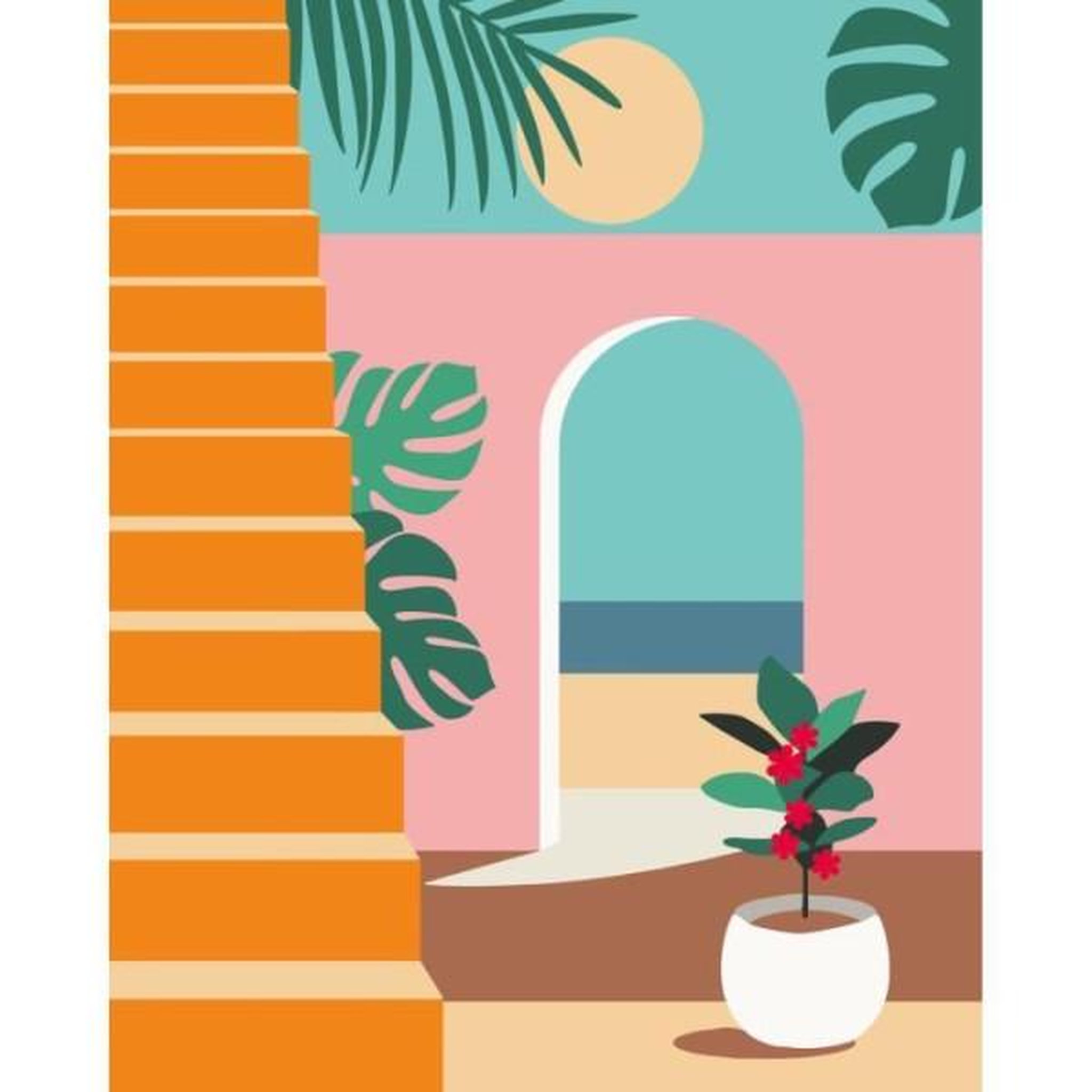Voir la diapositive 3 : RAVENSBURGER CreArt 24x30 cm Vacation Mode, Adulte, Peinture par numéros, 25524, Ravensburger