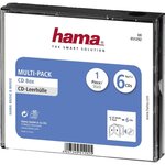 Hama Boîtier CD Hama pour 6 disques transparent