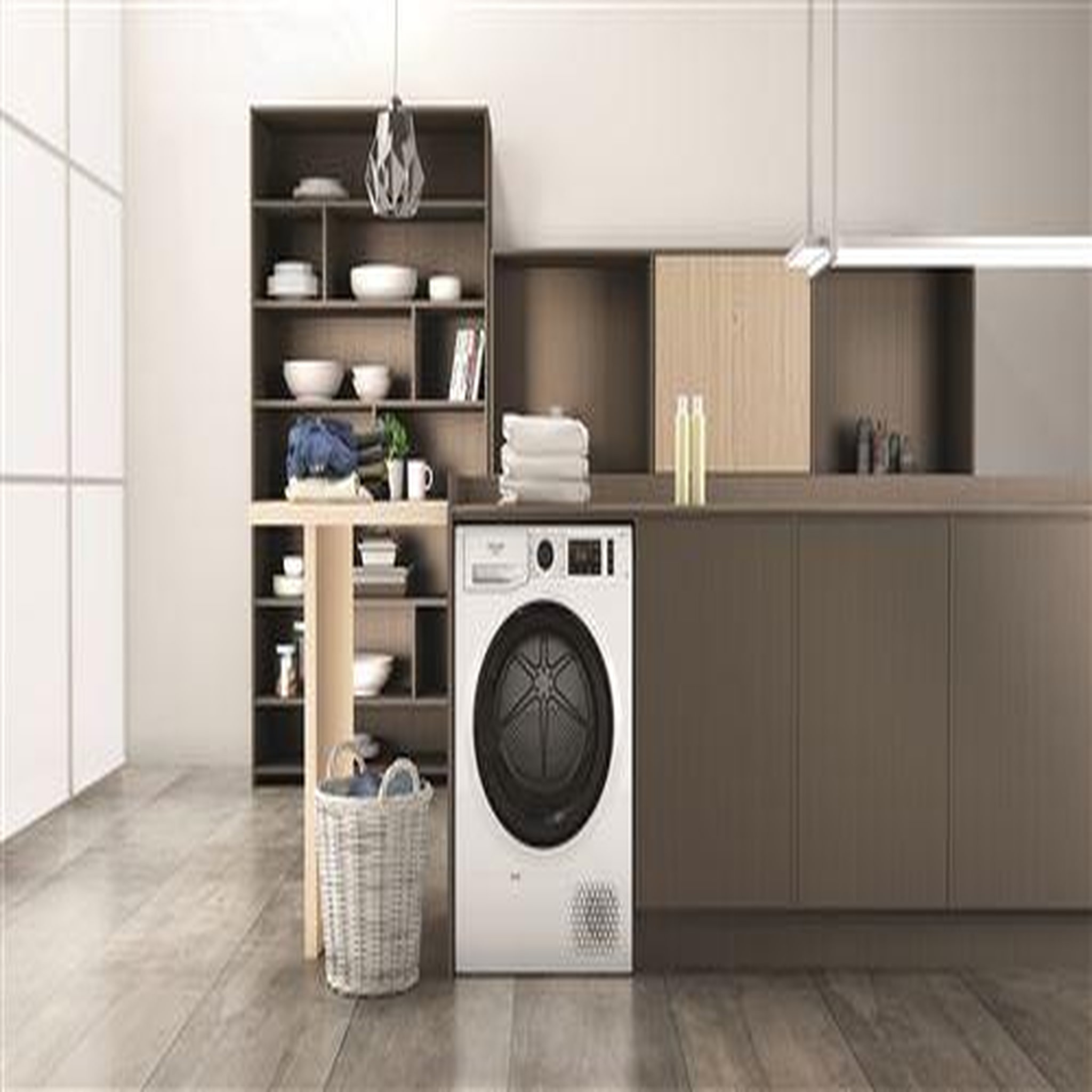 Voir la diapositive 3 : HOTPOINT Sèche-linge à pompe à chaleur 60cm 8kg - cntm1182kfrr