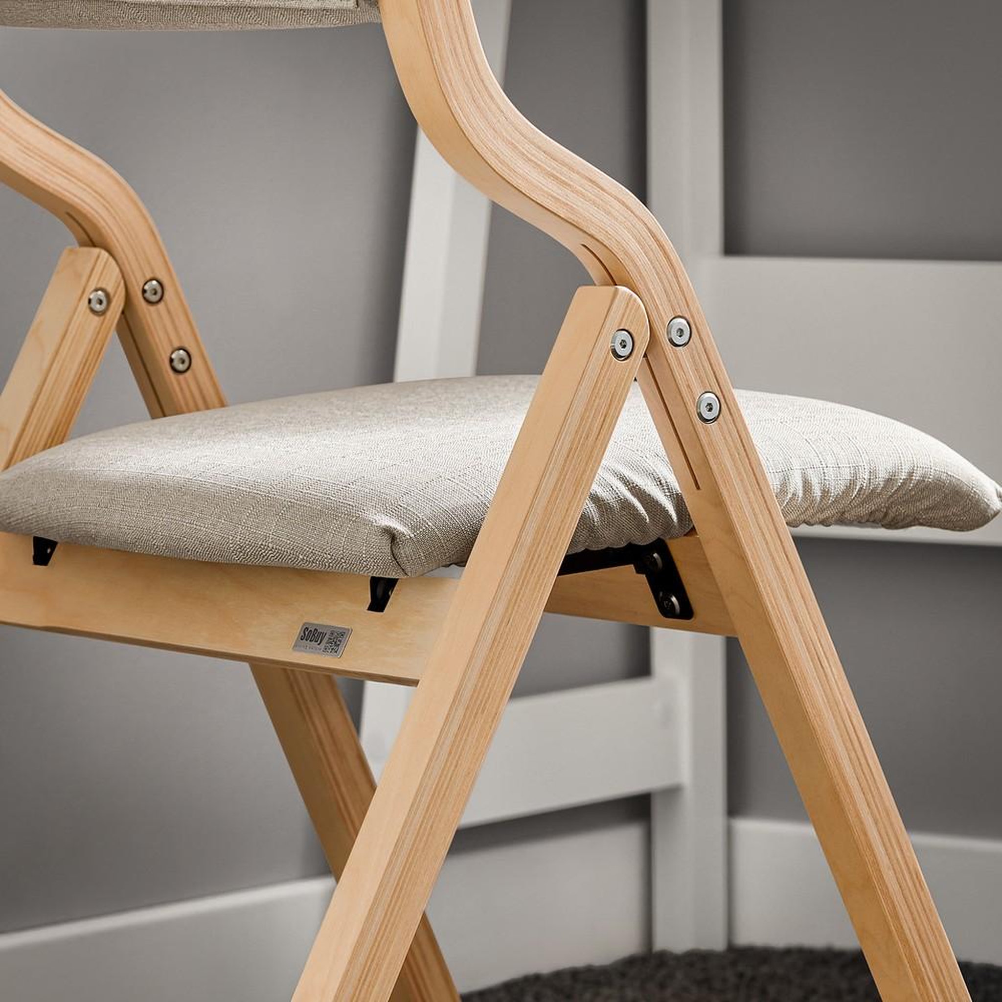 Voir la diapositive 4 : SOBUY SoBuy - Chaise Pliante portable - Nordique - FST40
