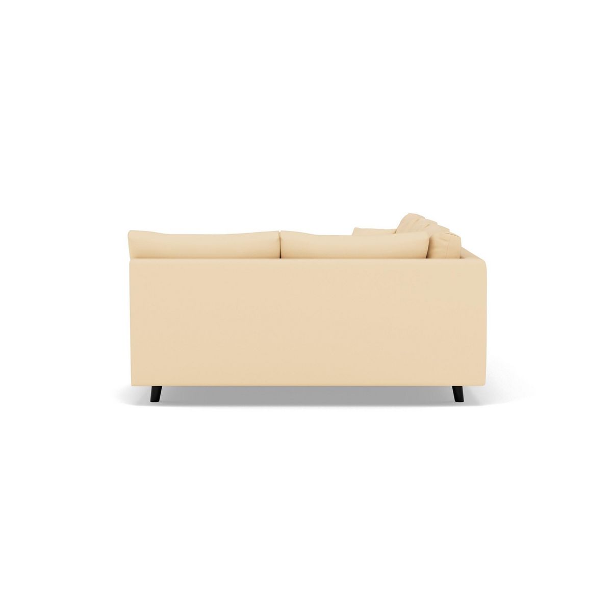 LISA DESIGN Rune - canapé d'angle droit 4 places en simili