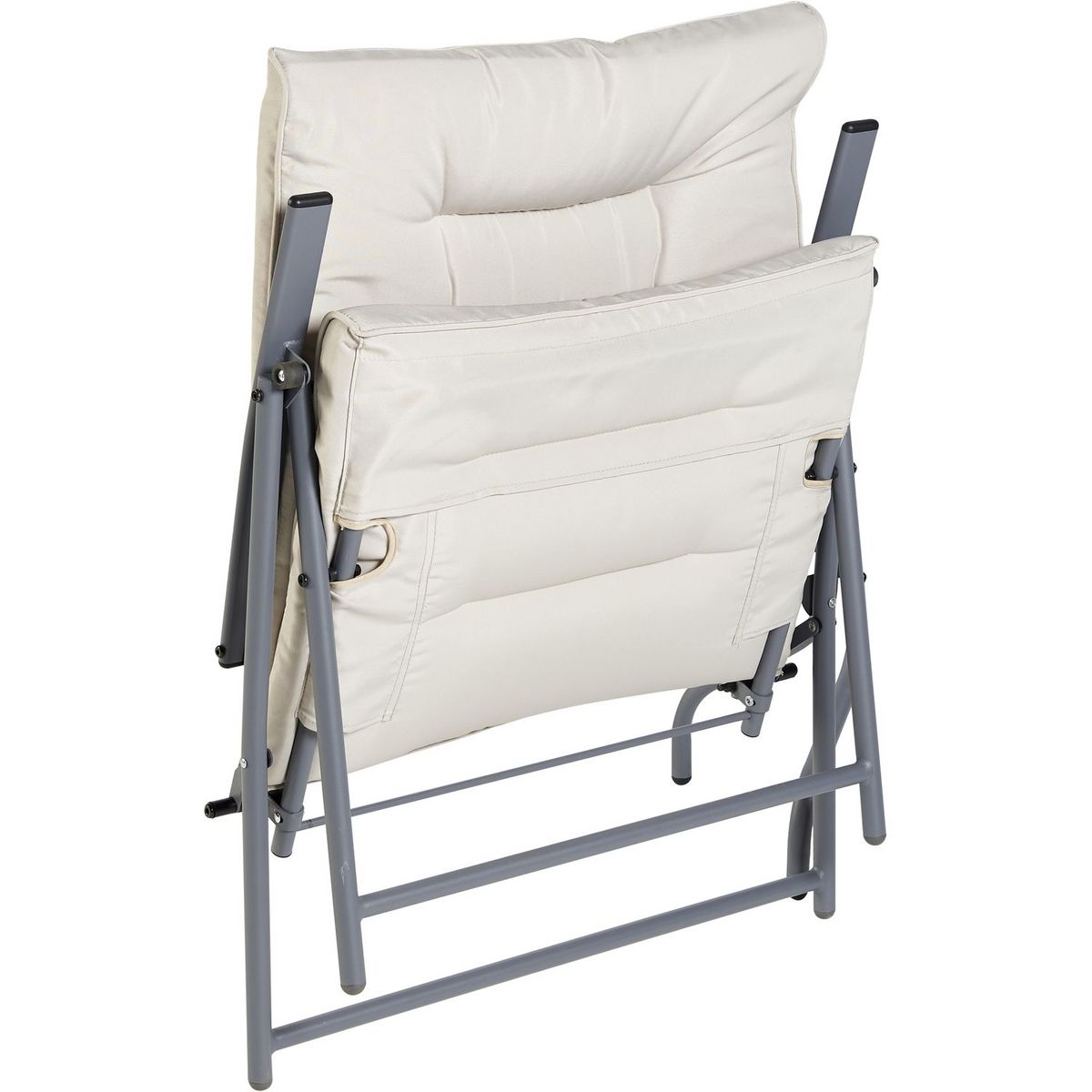 GARDENSTAR Salon de jardin 2 personnes en acier