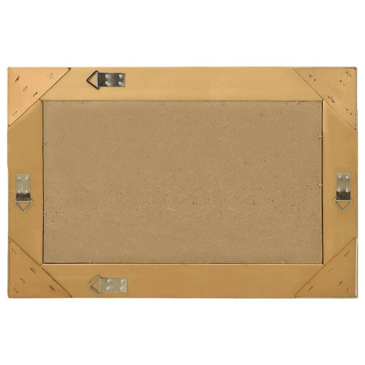 VIDAXL Miroir mural style baroque 60x40 cm Dore