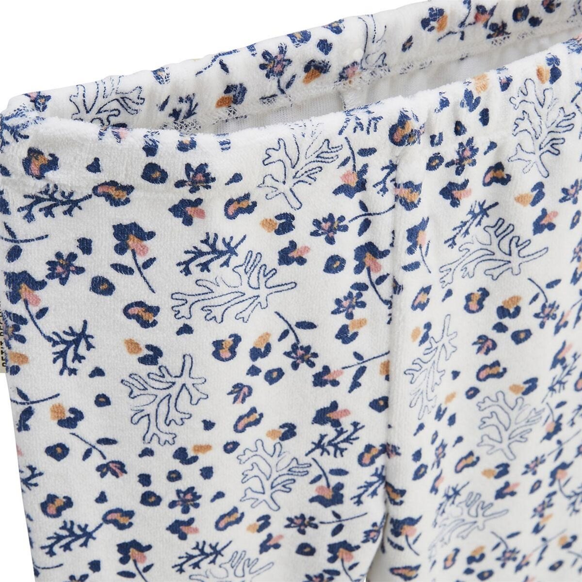 Petit Béguin Lot de 2 pyjamas enfant 2 pièces en velours Céleste