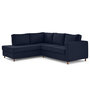 Voir la diapositive 4 : LISA DESIGN Jake - canapé déhoussable d'angle gauche 5 places en tissu