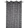 Voir la diapositive 1 : Lovely Casa Voilage à œillets 140x260 cm Capitales anthracite