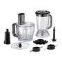 Voir la diapositive 2 : Russell Hobbs Robot culinaire - RUSSEL HOBBS - Desire Red - 600 W - 2 vitesses + pulse - Rouge