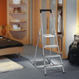 Voir la diapositive 2 : HAILO Escabeau domestique pliable en aluminium 4 marches ultra léger Hailo L40