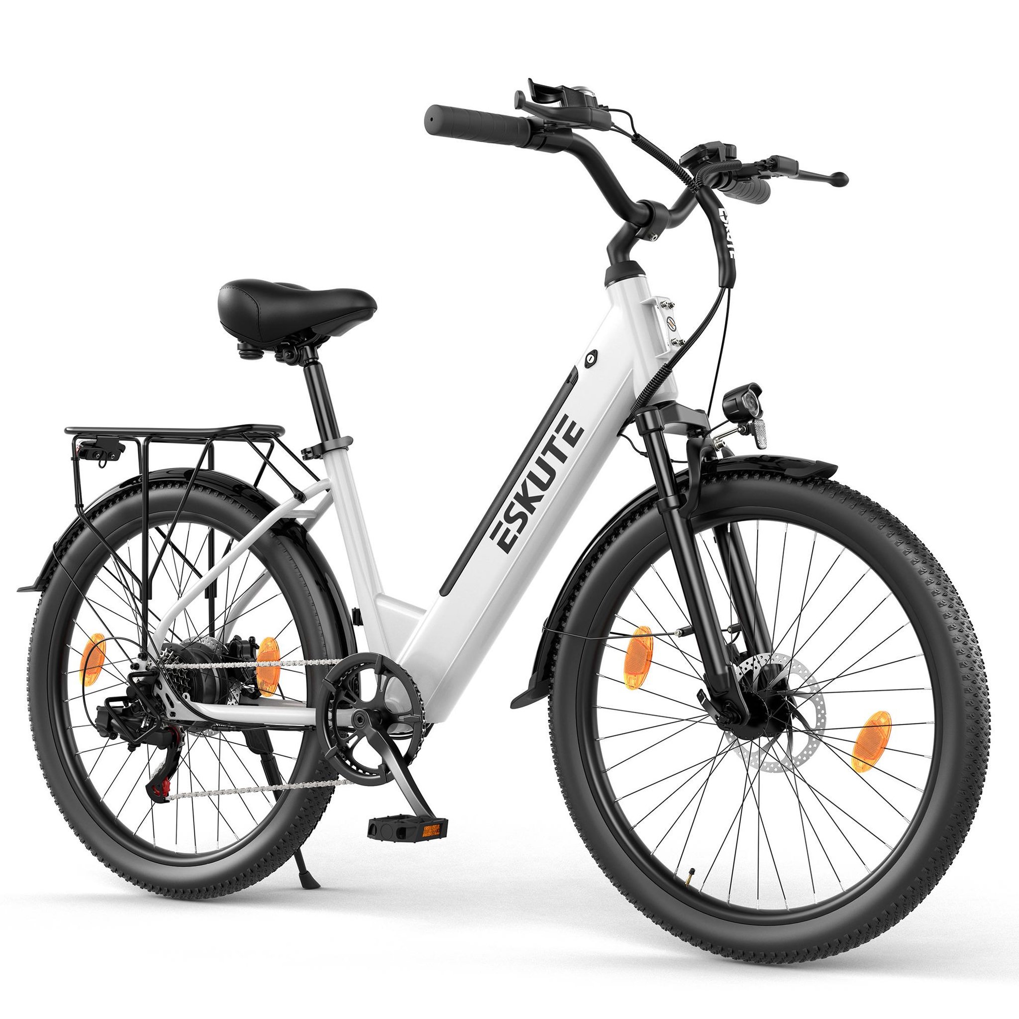 Voir la diapositive 1 : ESKUTE Vélo électrique Eskute C100 Plus
