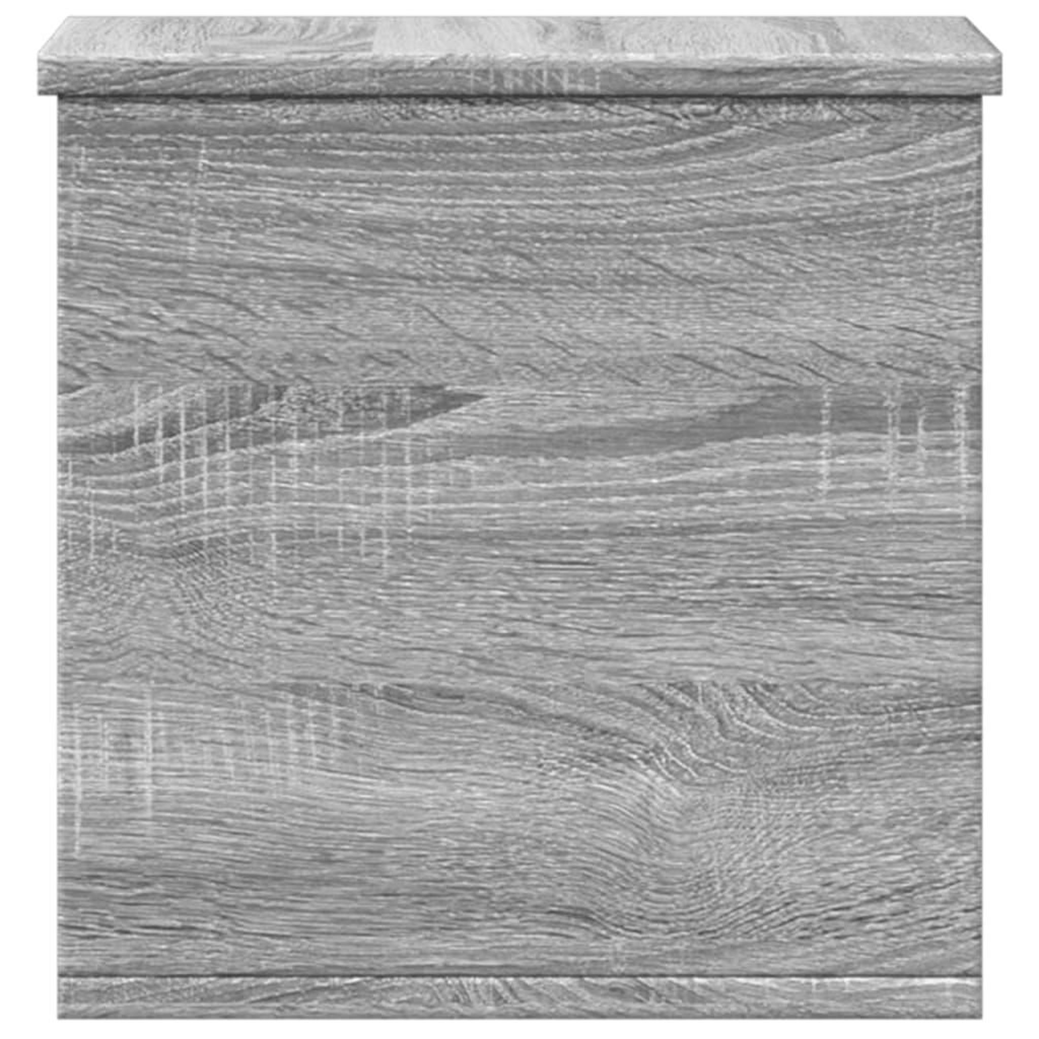 Voir la diapositive 5 : VIDAXL Boîte de rangement sonoma gris 30x35x35 cm bois d'ingenierie