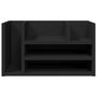 Voir la diapositive 4 : VIDAXL Organisateur de bureau noir 44,5x24x25 cm bois d ingénierie