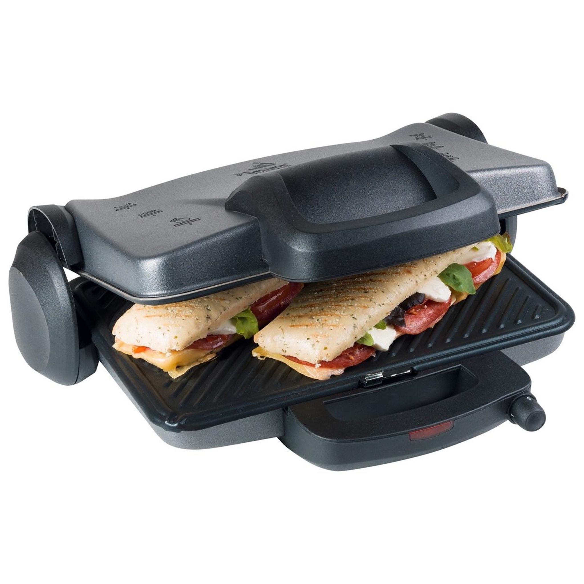 Voir la diapositive 6 : Bestron Grill viande et panini 1800w - ACG380