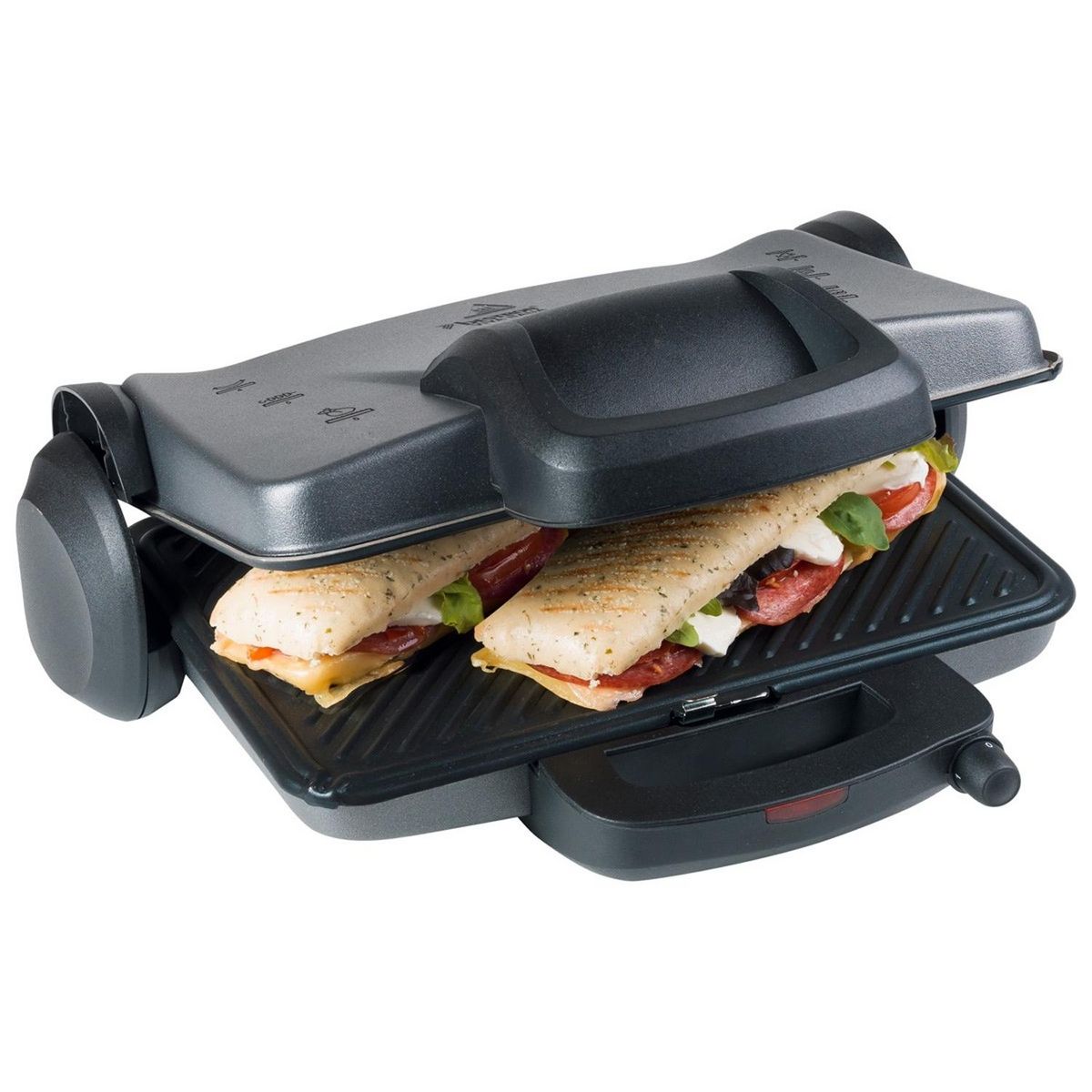 Bestron Grill viande et panini 1800w - acg380