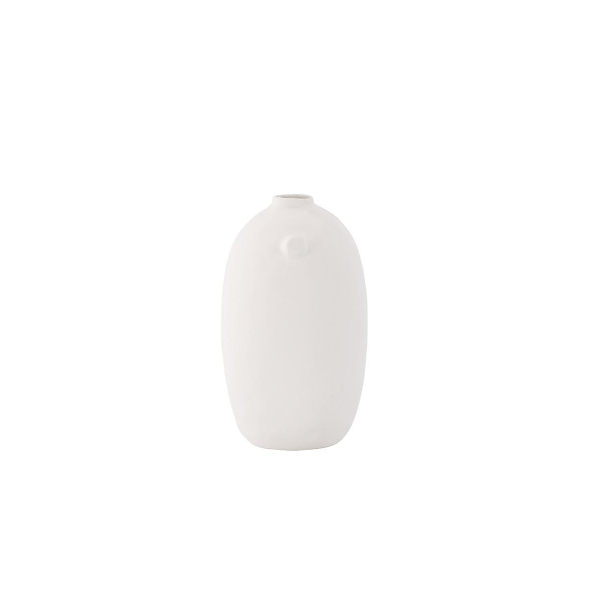Voir la diapositive 2 : Paris Prix Vase déco en céramique  madi  28cm blanc cassé