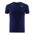 KAPPA T-Shirt Bleu Marine Homme Kappa Cafers Slim. Coloris disponibles : Bleu