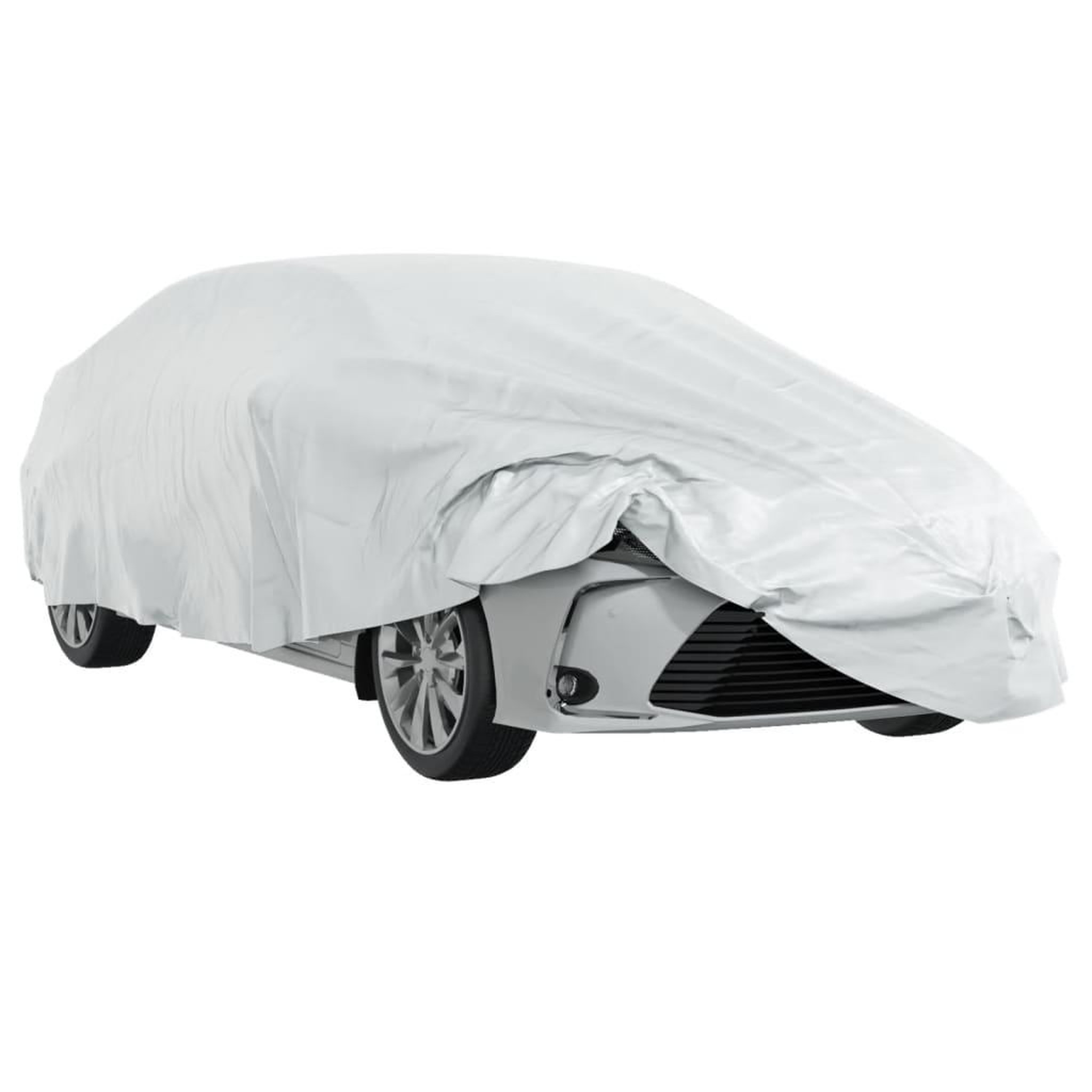 Voir la diapositive 4 : VIDAXL Housse de voiture berline avec sangles a boucle complete XL