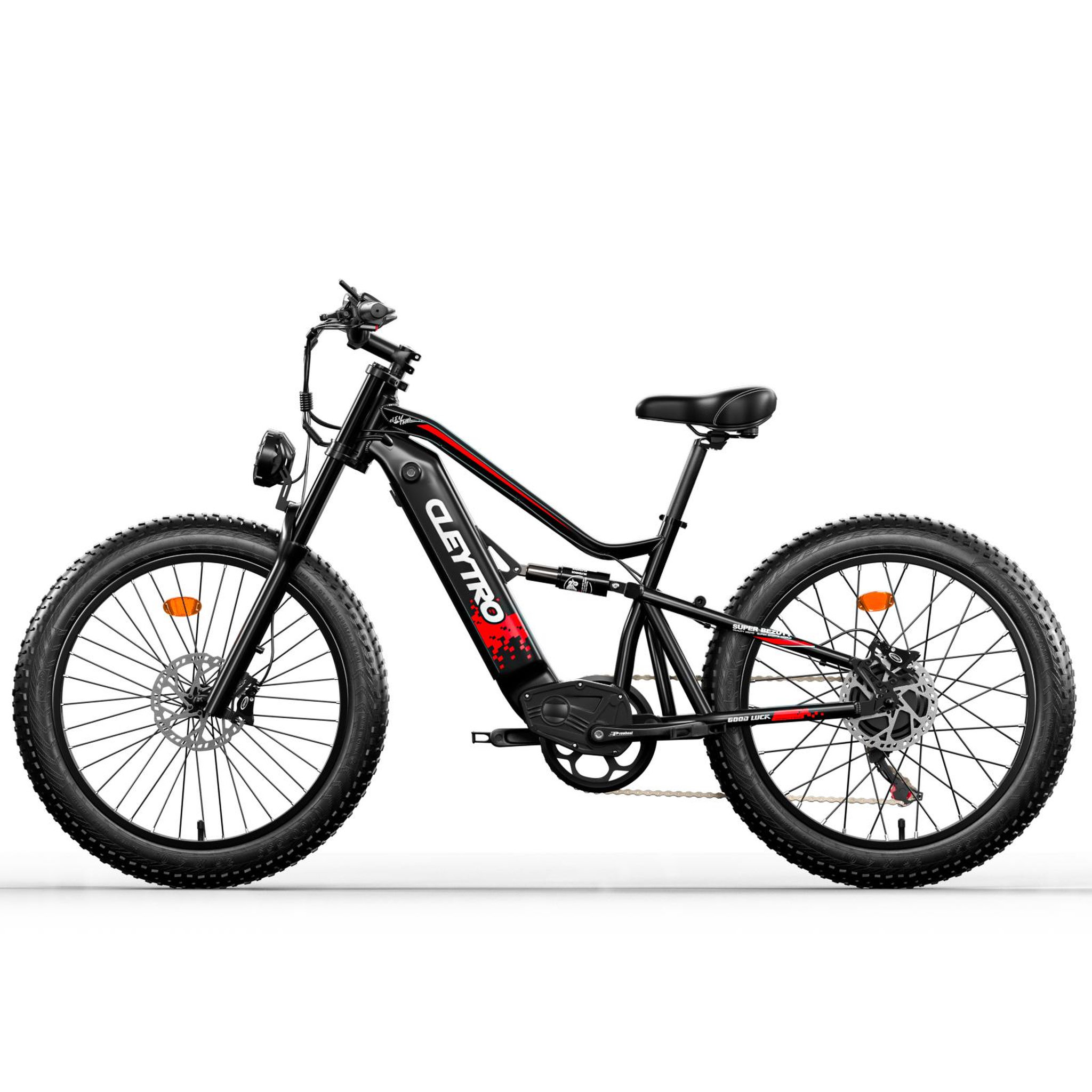 Voir la diapositive 1 : Cleytro Vélo électrique CLEYTRO ES7 Fat, batterie amovible 48 V 18 Ah, 26 pouces
