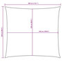 Voir la diapositive 6 : VIDAXL Voile de parasol tissu oxford rectangulaire 2,5x3 m taupe