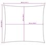 Voir la diapositive 6 : VIDAXL Voile de parasol tissu oxford rectangulaire 2,5x3 m taupe
