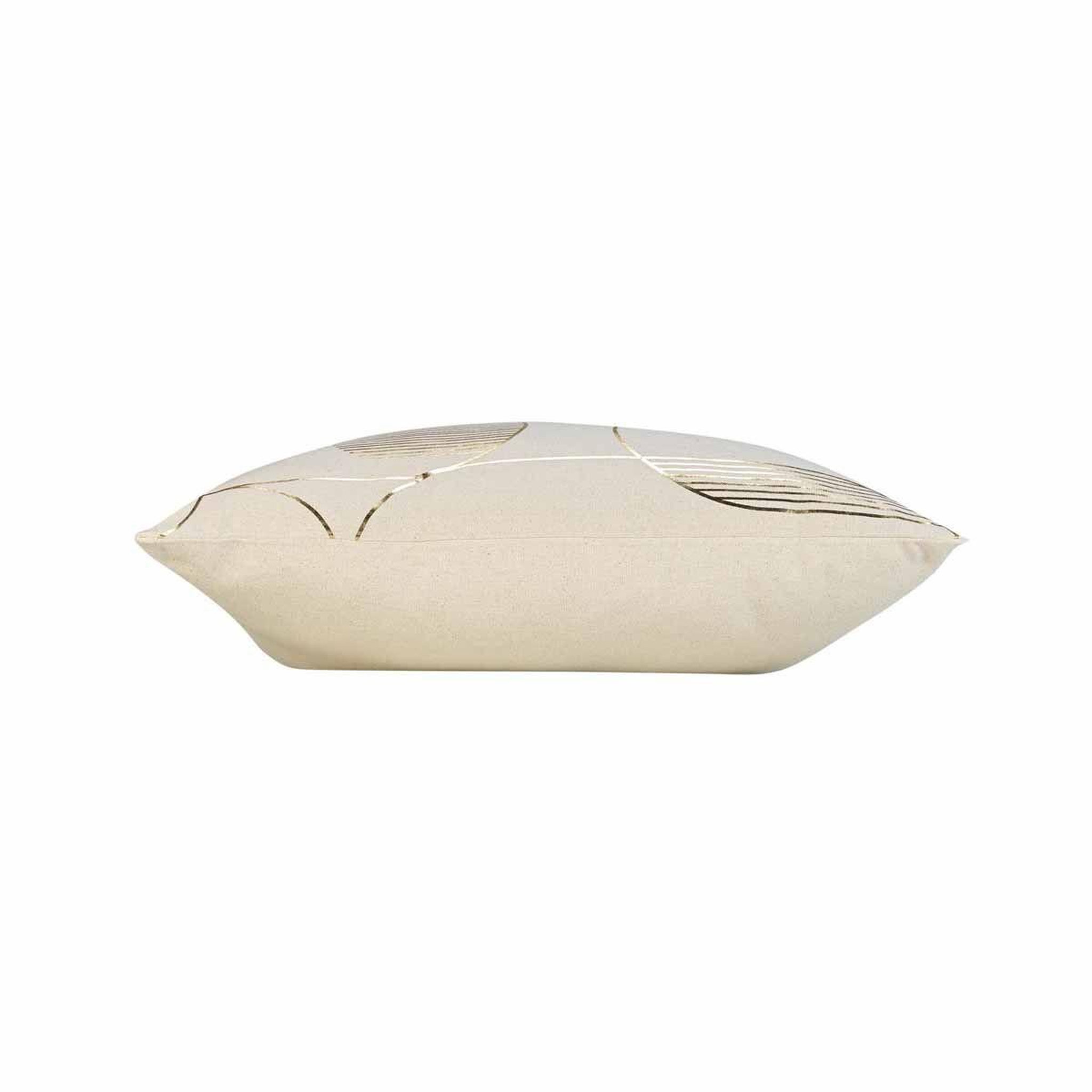 Voir la diapositive 2 : Douceur d'Intérieur Coussin déco imprimé  seventies  45x45cm beige