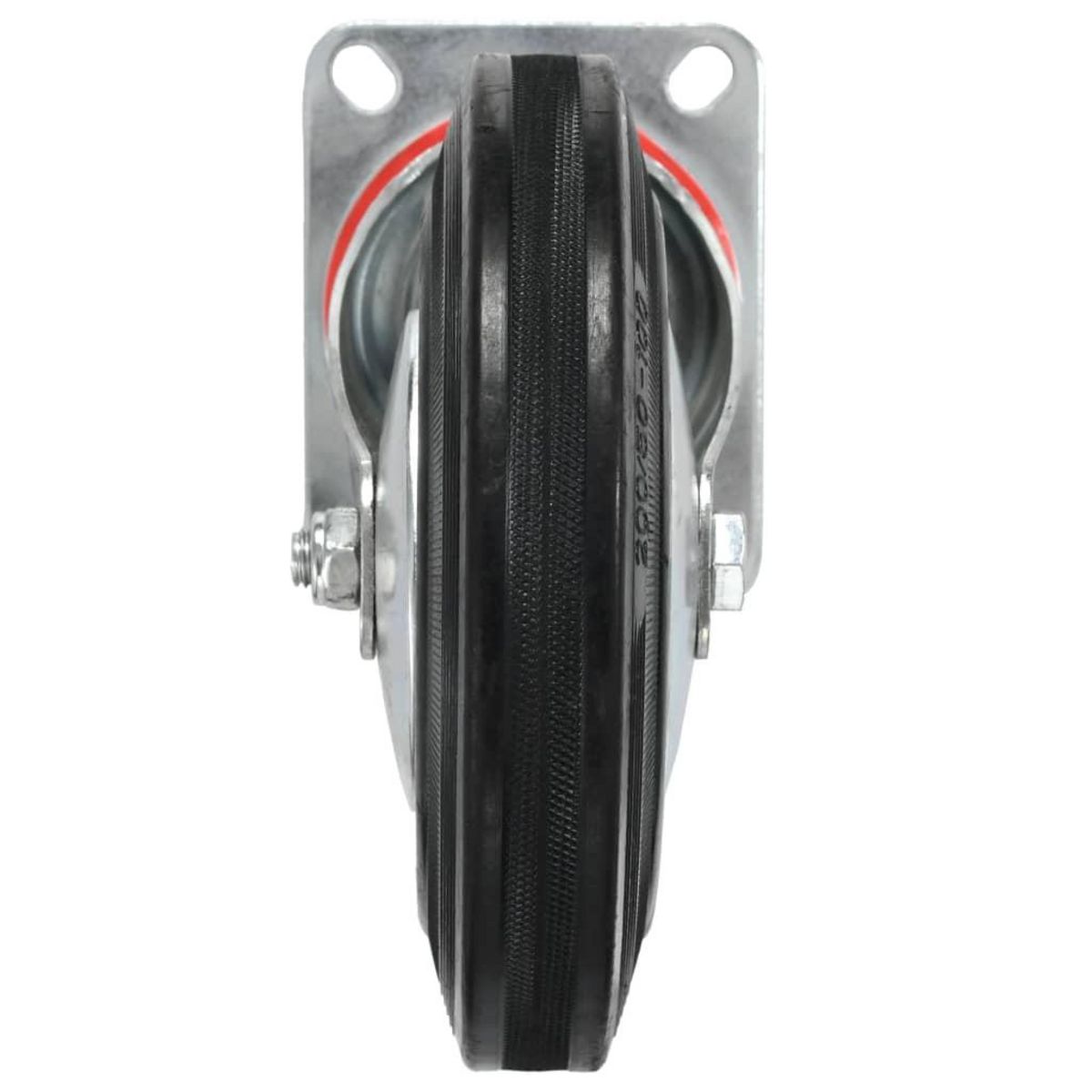 VIDAXL 16 pcs Roulettes pivotantes 200 mm