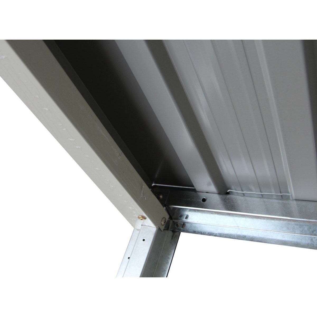 Habitat et Jardin Abri bûches métal  Victor  - 1.68 m²