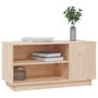 Voir la diapositive 4 : VIDAXL Meuble TV 80x35x40,5 cm Bois de pin massif