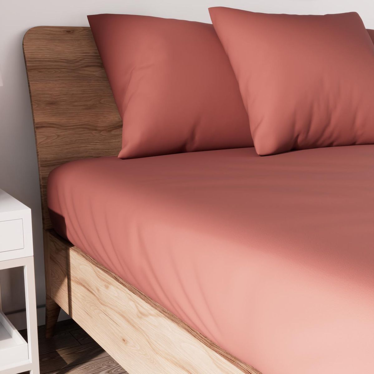 SOLEIL D'OCRE Drap housse en coton JERSEY, par Soleil d'ocre