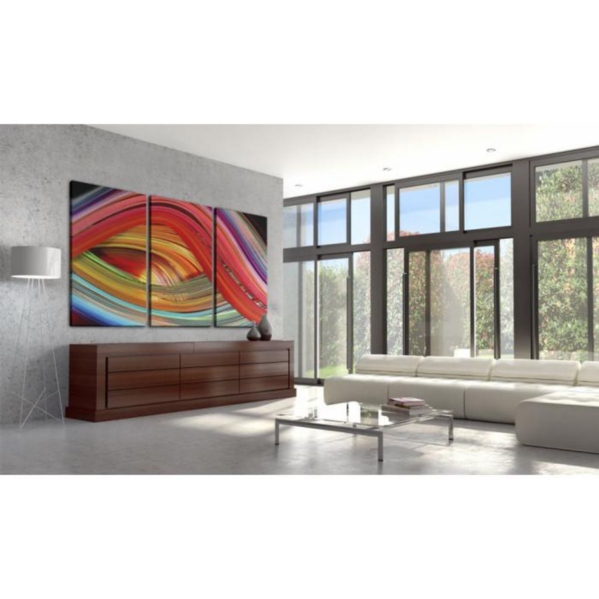 Paris Prix Tableau Imprimé  Arc en Ciel