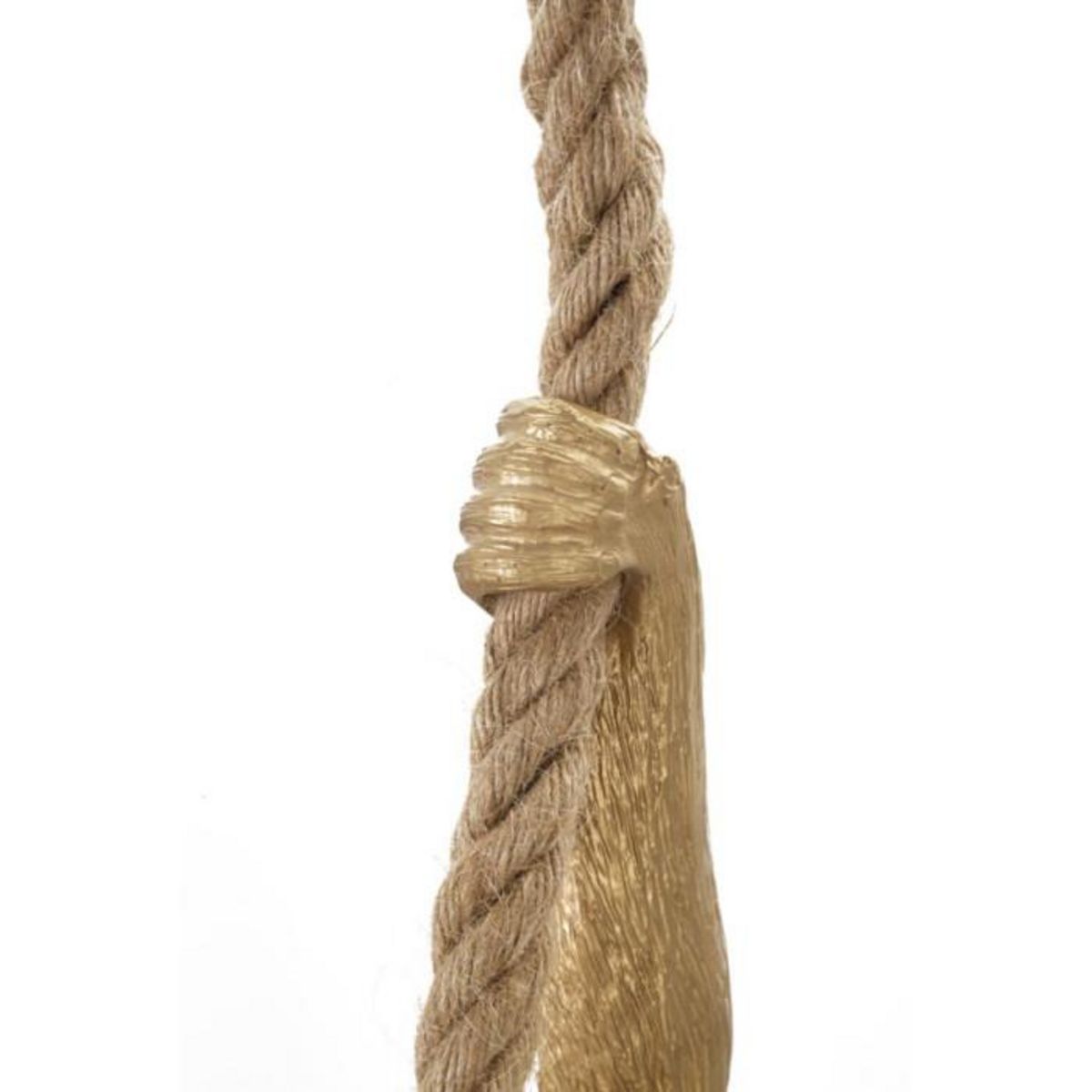 Paris Prix Lampe Suspension en Résine  Singe  60cm Or