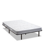 OLYMPE LITERIE OLYMPE LITERIE | Ensemble INTUITION | Matelas Mémoire de forme + Sommier Métal. Coloris disponibles : Blanc