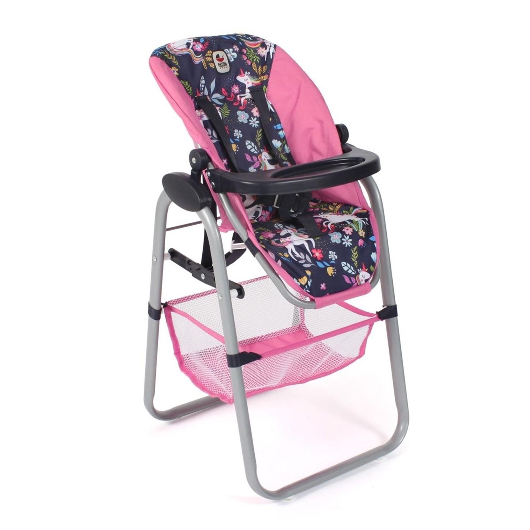 BAYER CHIC 2000 Chaise haute pour poupées - Licorne