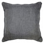 Voir la diapositive 1 : Paris Prix Coussin Déco  Newton  40x40cm Gris Anthracite
