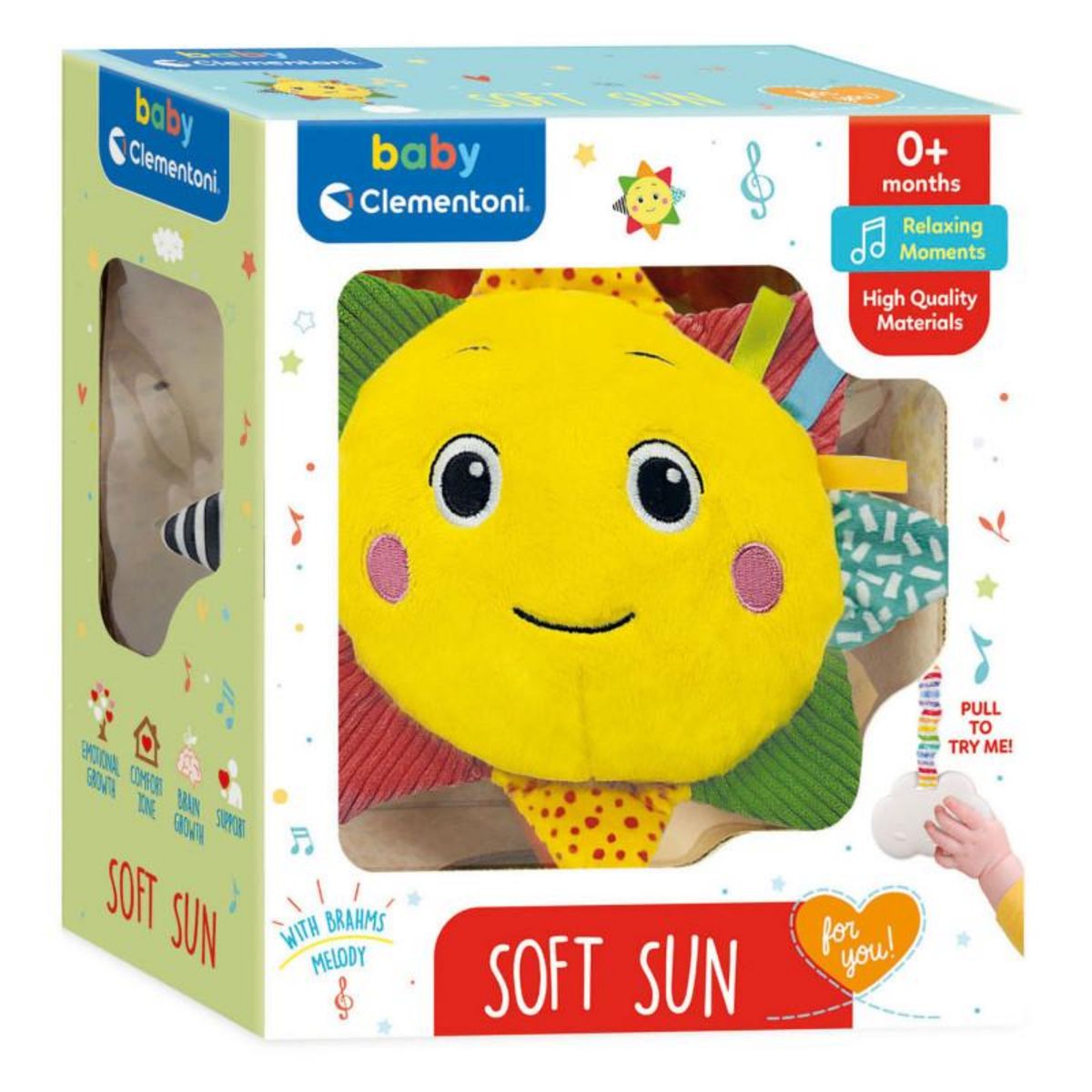CLEMENTONI Clementoni Baby - Soft Music Box Sun 17795