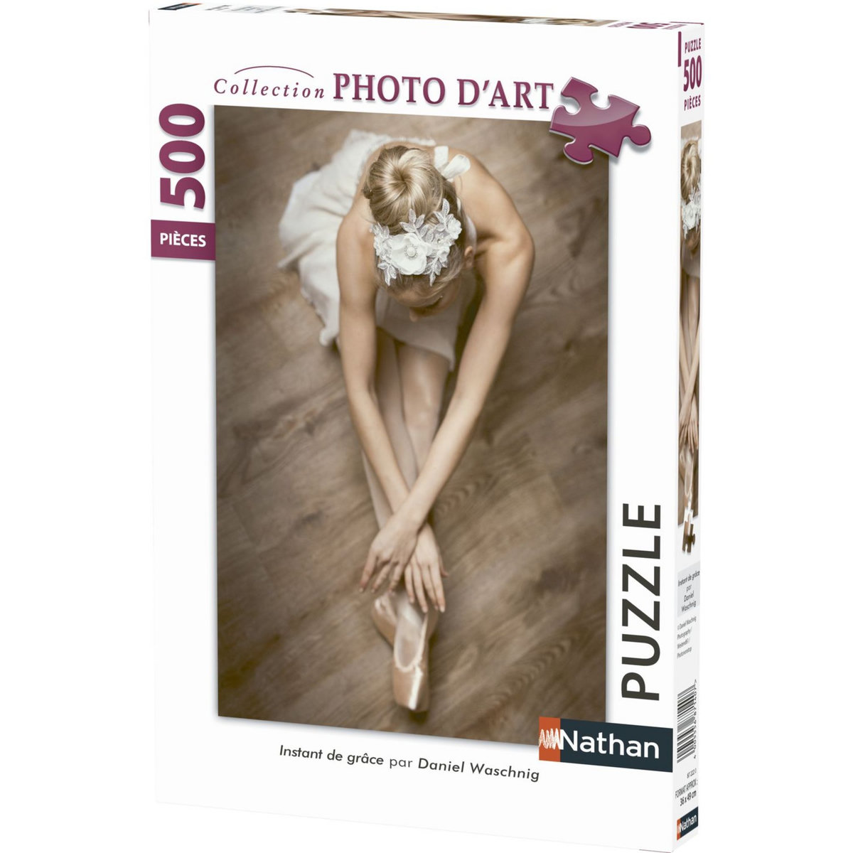 RAVENSBURGER Puzzle Nathan 500 pièces - Instant de grâce