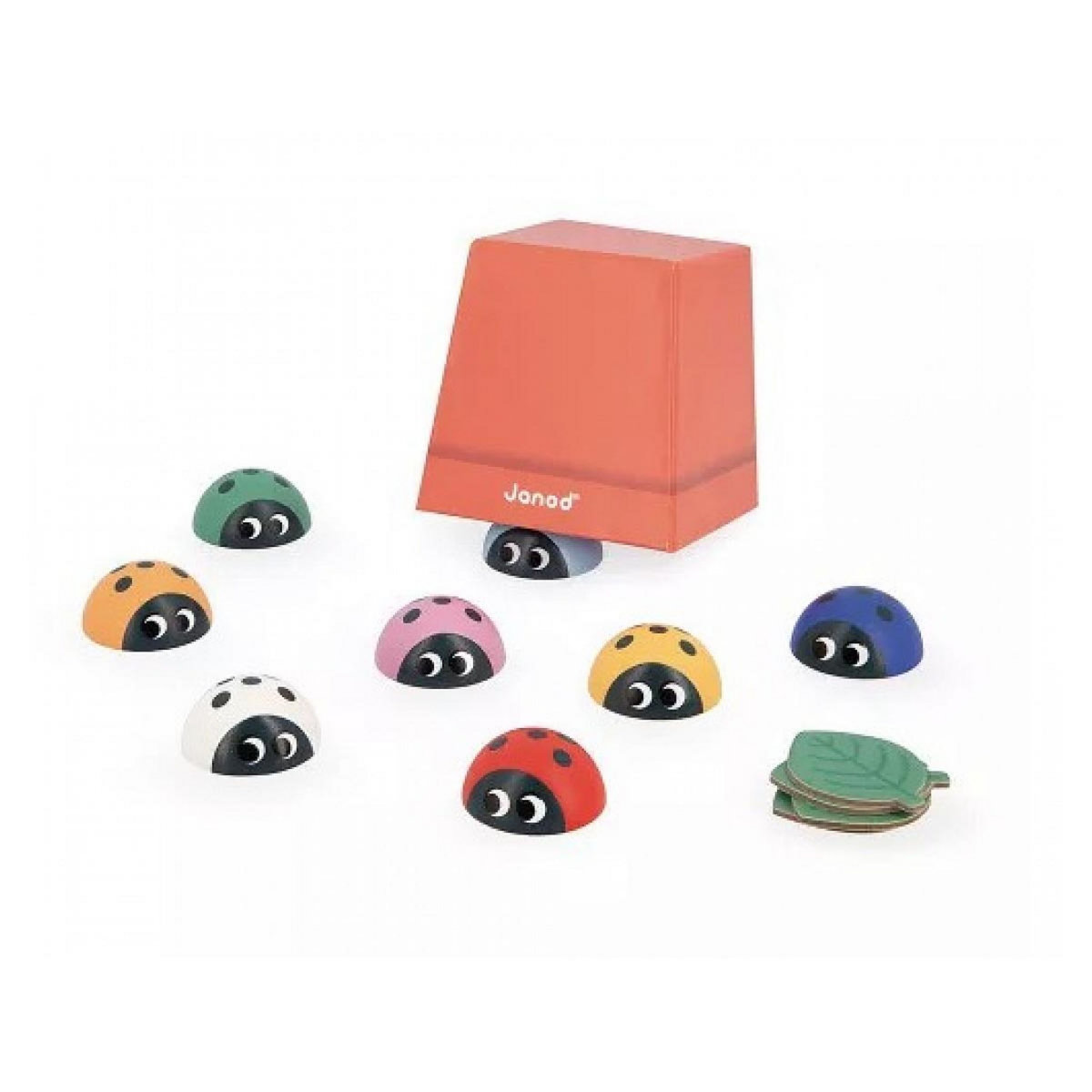 Juratoys-Janod Jeu de memoire pour tout petit - Coccinelles