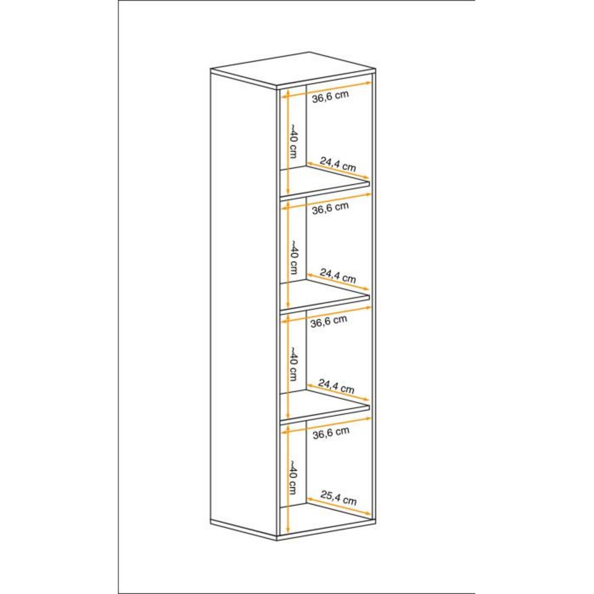 Paris Prix Vitrine Murale Design  Fly I  170cm Blanc