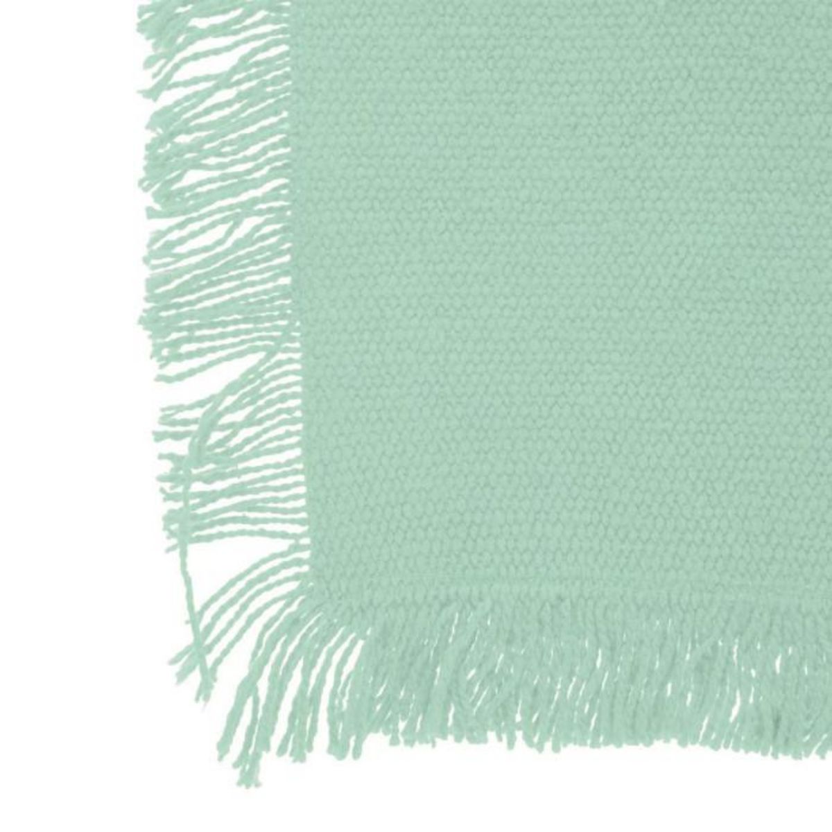 SECRET DE GOURMET Chemin de Table  Maha  38x140cm Menthe