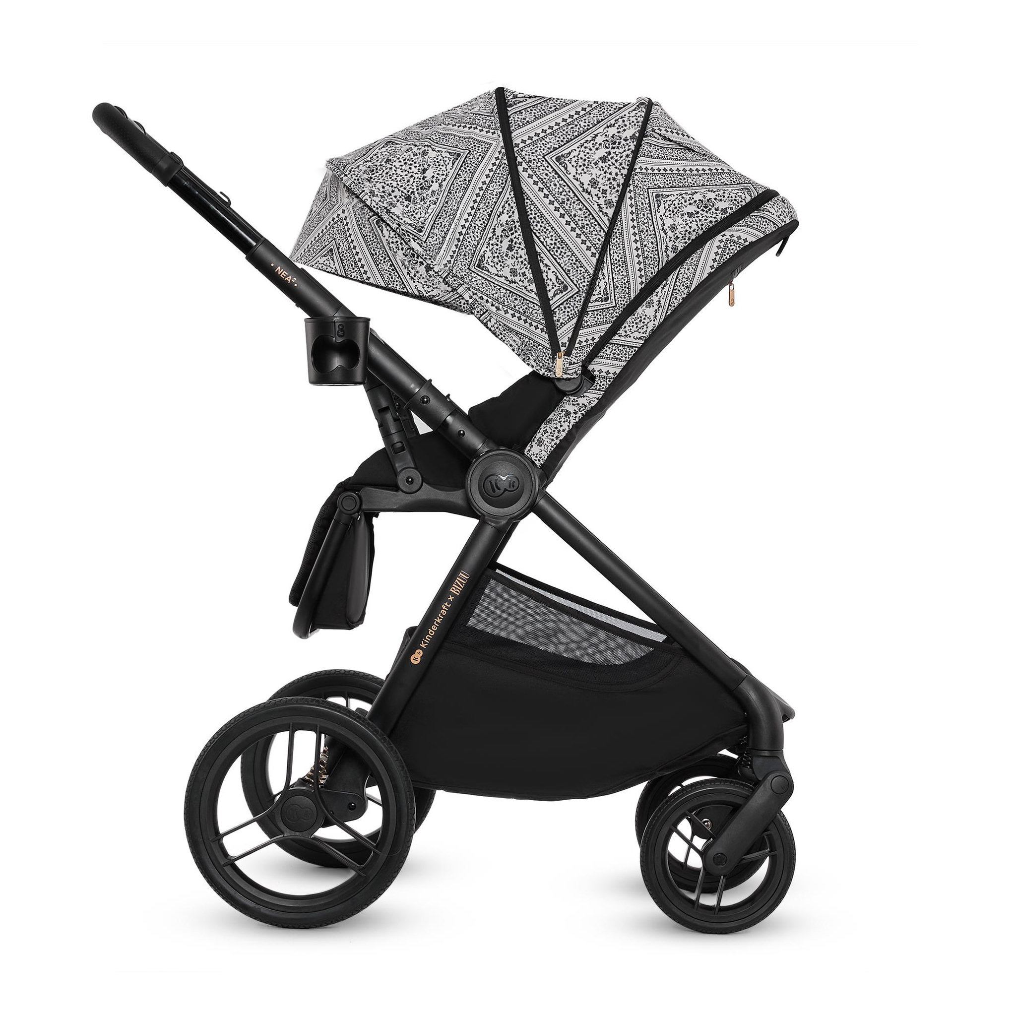 Voir la diapositive 6 : KINDERKRAFT Poussette combinée polyvalente 2 en 1 avec siège réversible à 27 kg