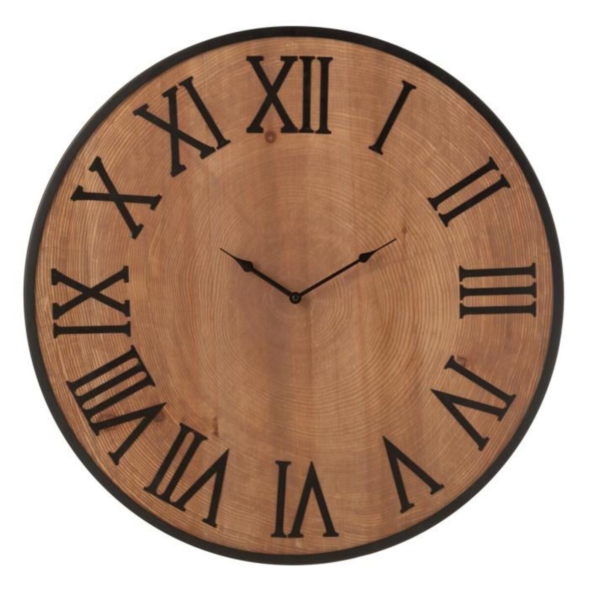 Paris Prix Horloge Murale Effet Bois  Nue  60cm Naturel