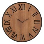 Paris Prix Horloge Murale Effet Bois  Nue  60cm Naturel