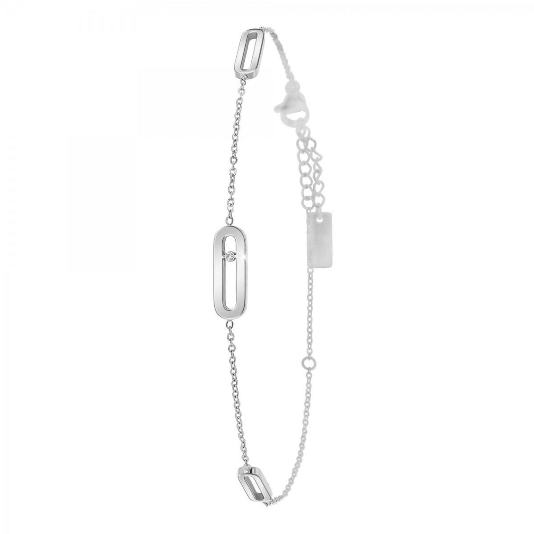 SC Crystal - Montre Pour Femme, Ton Or, Montre En Métal Rhodié