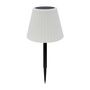Voir la diapositive 6 : Lumisky Lampe de table solaire 2 en 1 LADY Blanc Acier H62cm