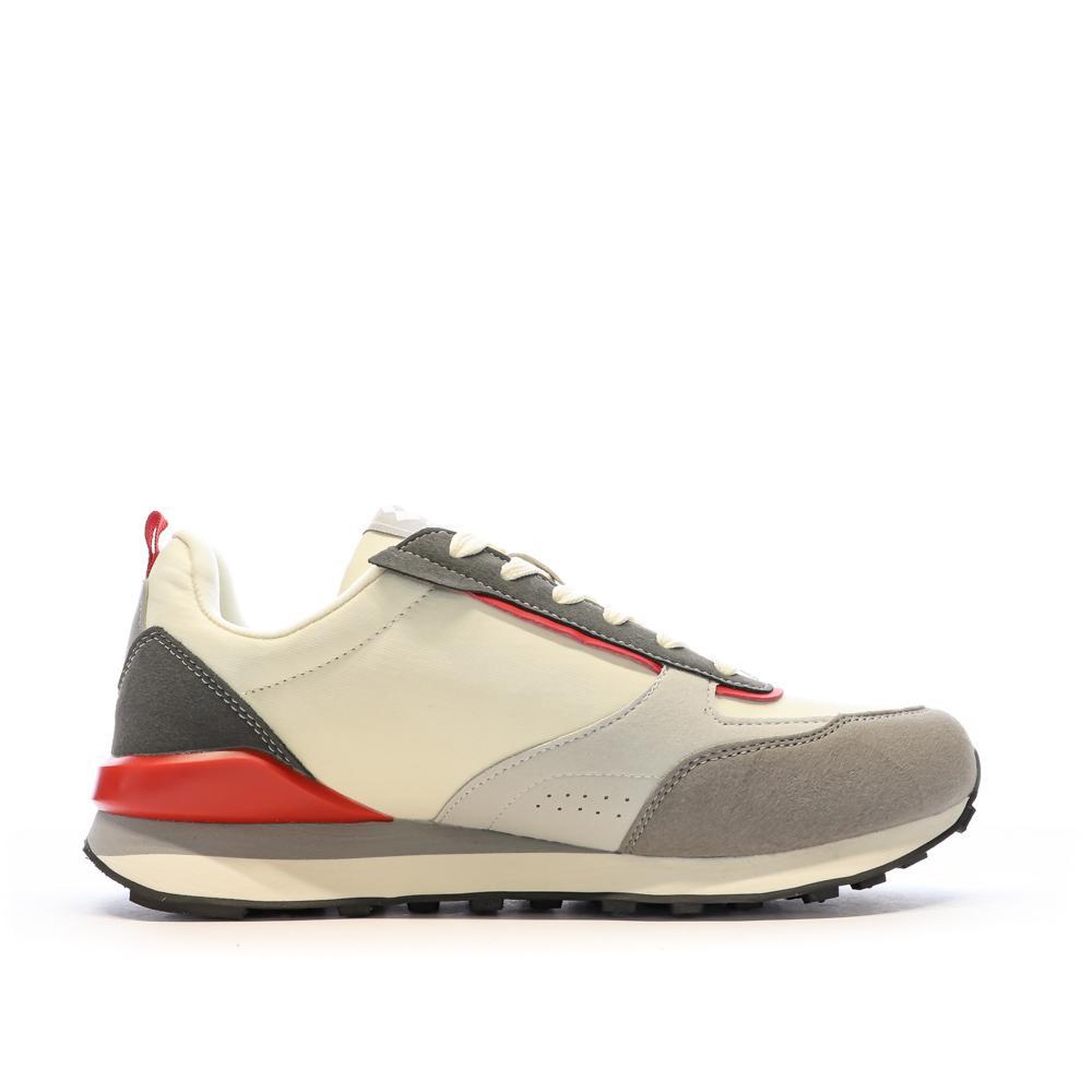 Voir la diapositive 2 : LOTTO Baskets Beige/Gris Homme Lotto Twenty 5