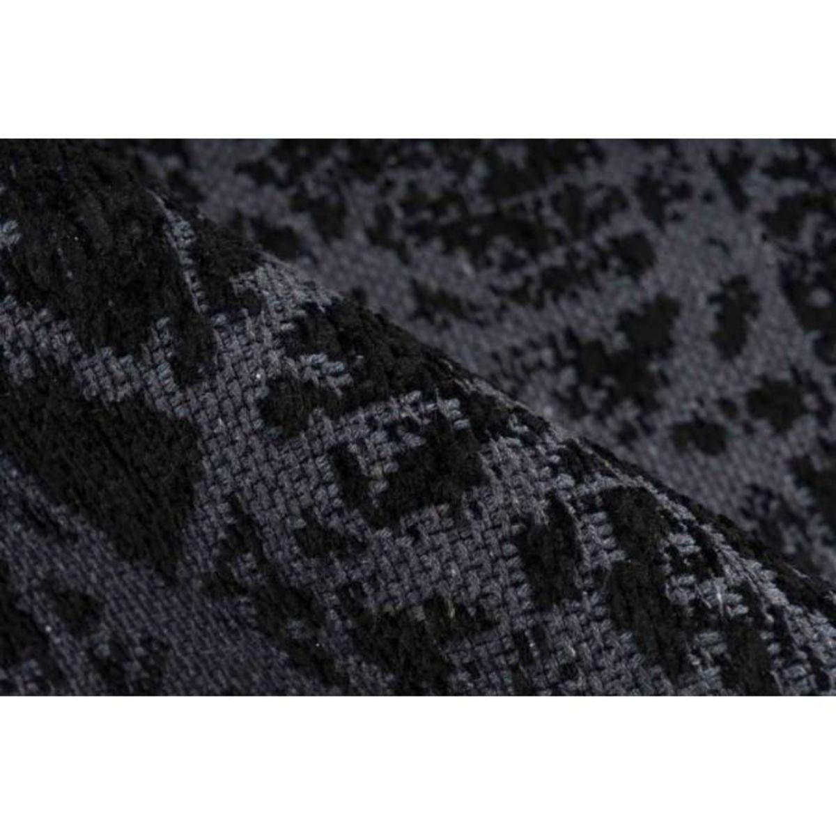 Paris Prix Tapis Tissé à Poils Courts Vintage  Kalevi  Gris